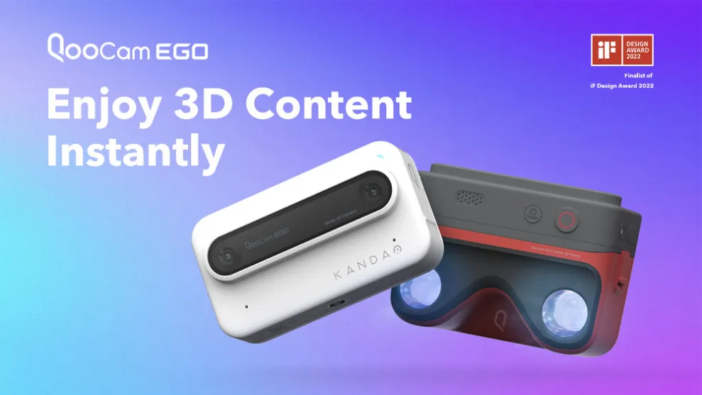Kandao Ego 3D Camera το 3D γύρισε